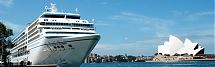 Dining Downunder boards the Regent Seven Seas Mariner Cruise Ship