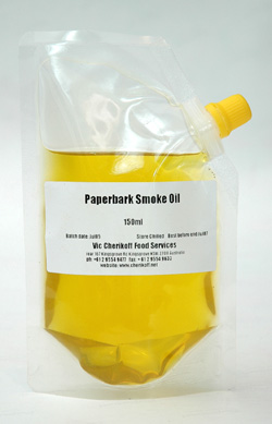 Paperbark Smoke Oil - the new truffle oil from Australia